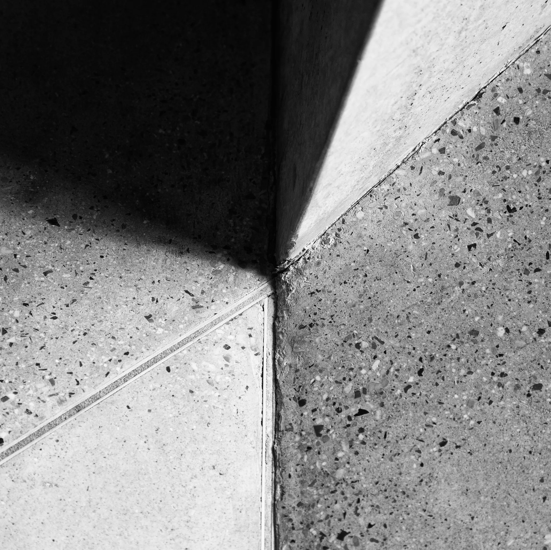 decorative finished concrete detail at a Pittsburgh commercial property