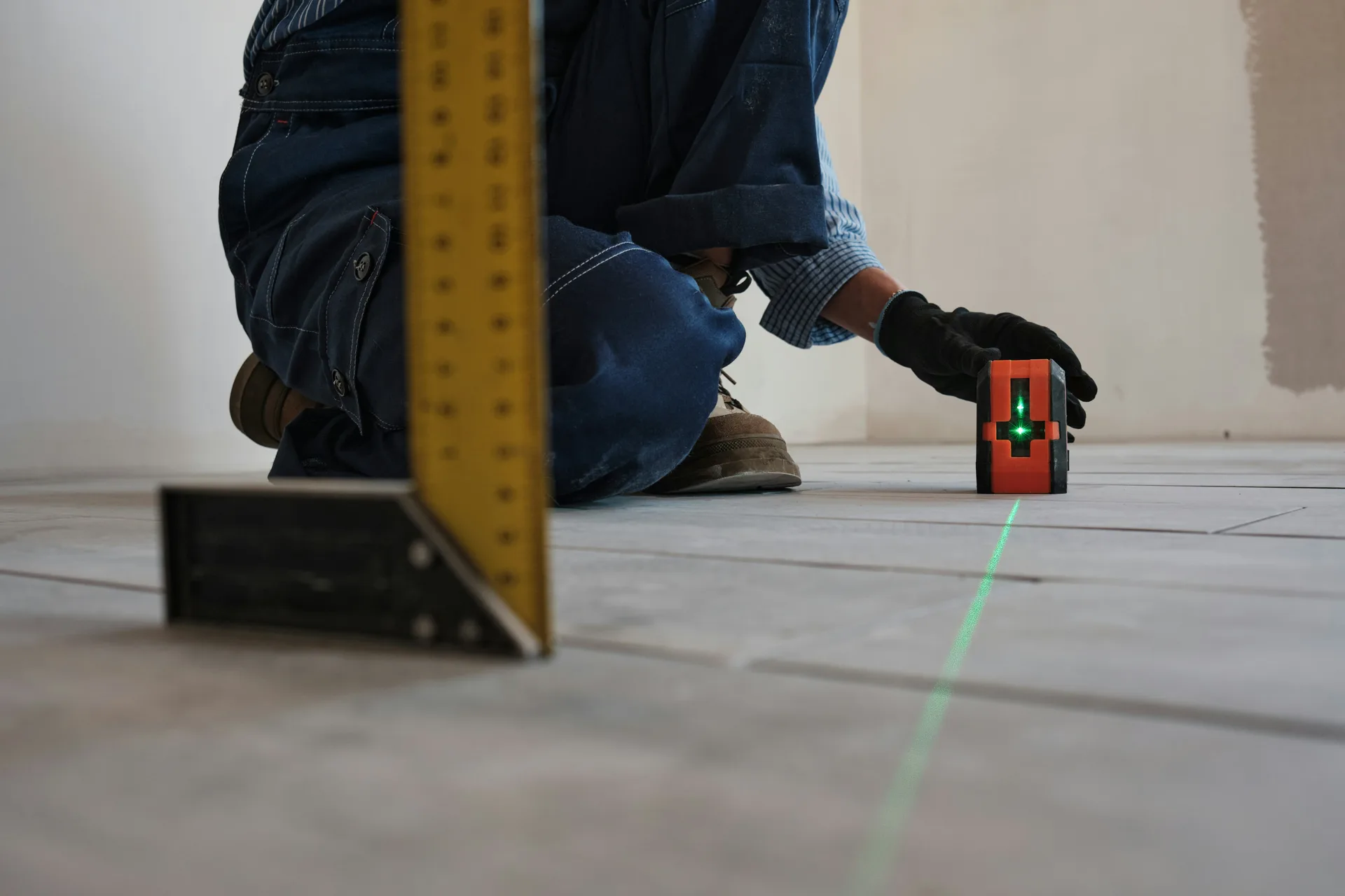 laser-screed prep before a concrete pour calculated by volume in Pittsburgh