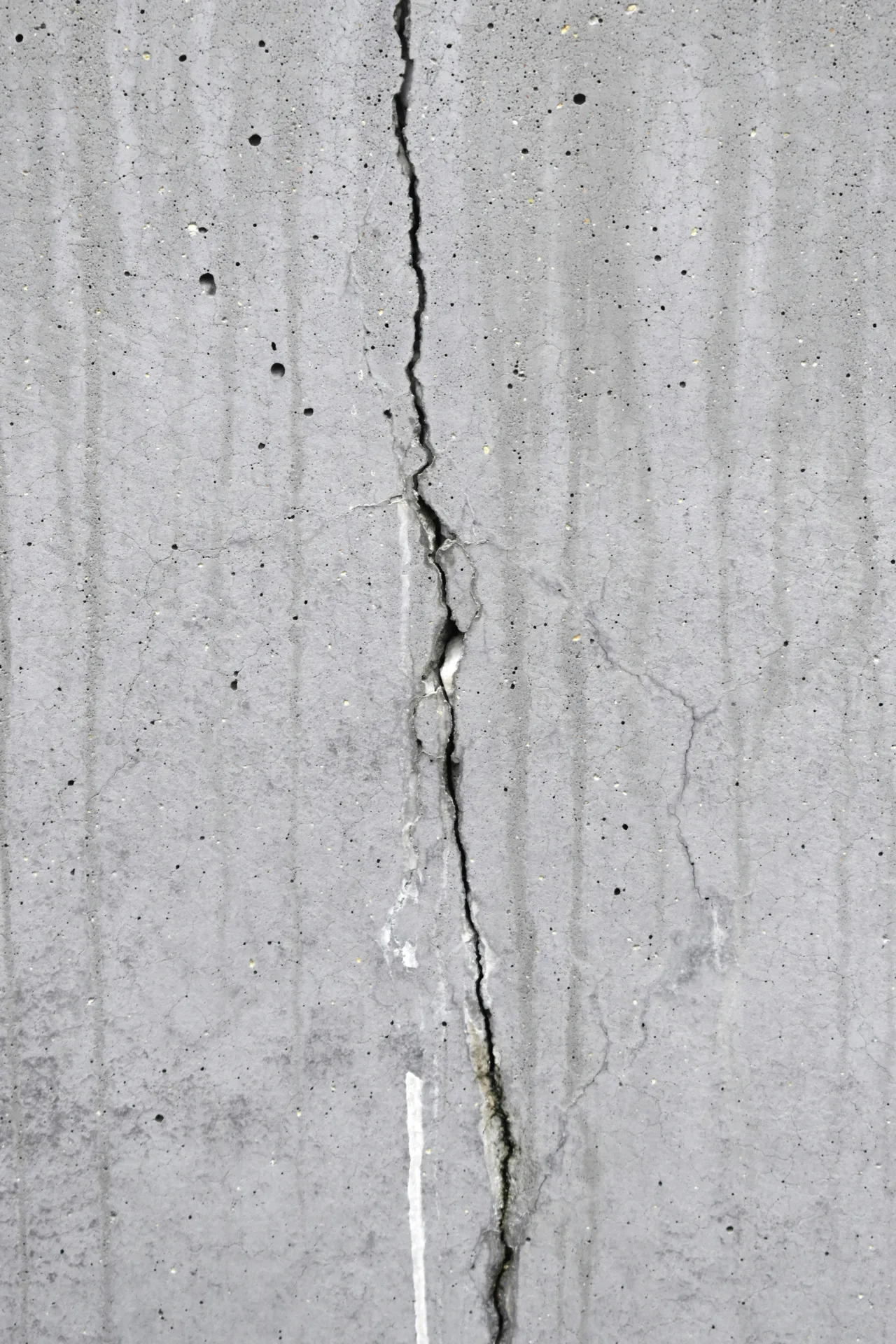 spalling and cracking on a Pittsburgh foundation wall ready for repair